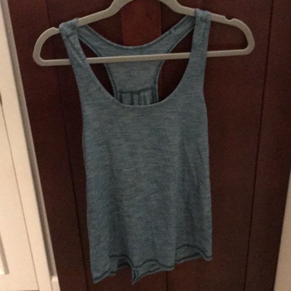 Lululemon tank top size 4 teal